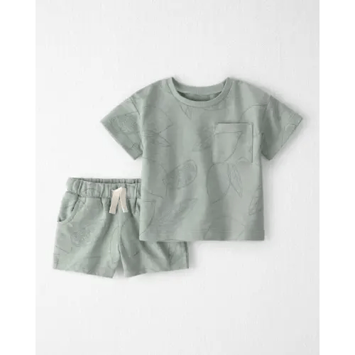 Baby 2-Piece Top & Short Set Made with Organic Cotton - Little Planet | Carter's
