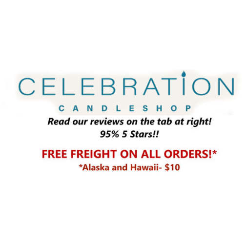 1-21 Year Numbered Traditional Countdown Birthday Candle *FREE FREIGHT – CelebrationCandles