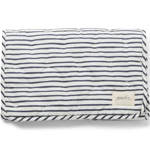 Striped On the Go Portable Changing Pad