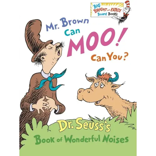 Mr. Brown Can Moo! Can You? (Big Bright & Early Board Book)