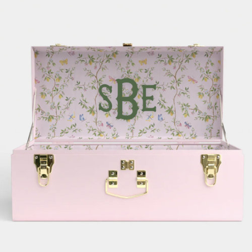 Petite Trunk - Pink - Sylvia's Summer / Embroidery