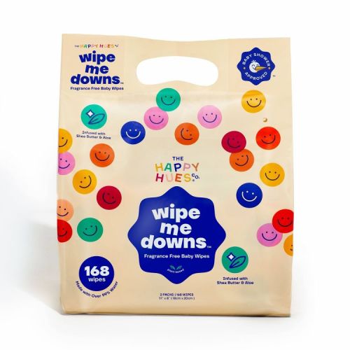 Happy Hues Wipe Me Downs Baby Wipes - 168ct