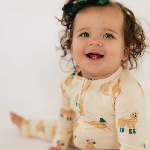 Infant Romper in Winnie