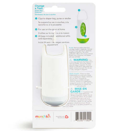 Arm & Hammer™ Change & Toss Diaper Bag Dispenser | Munchkin