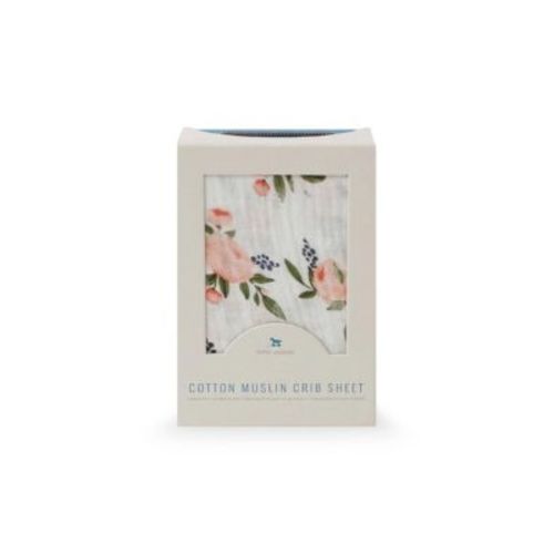 Unisex Cotton Muslin Crib Sheet - Baby