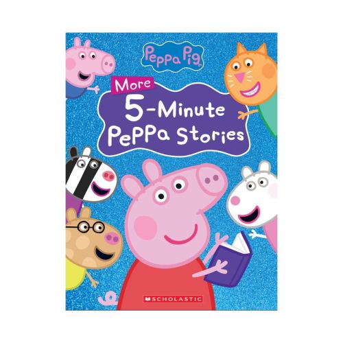 More Peppa 5-Minute Stories (Peppa Pig) - by Scholastic (Hardcover)