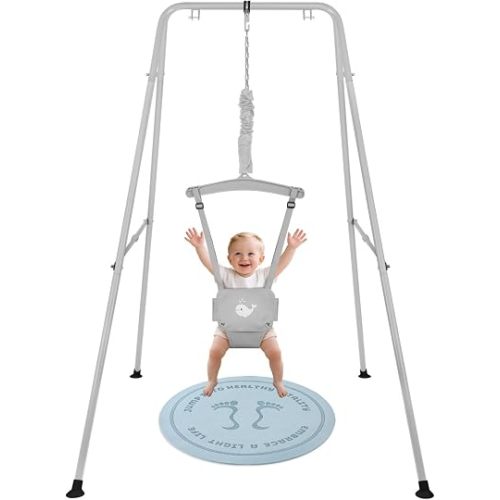 Baby Jumper with Stand, Toddler Jumper Bouncers for Baby 6-24 Months
