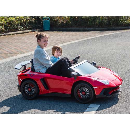 Lamborghini Aventador XXL 24V Big Kids Ride-On Car | Red