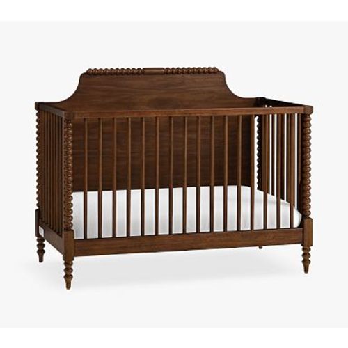 Chris Loves Julia 4-in-1 Convertible Crib, Heritage Walnut, In-Home Delivery