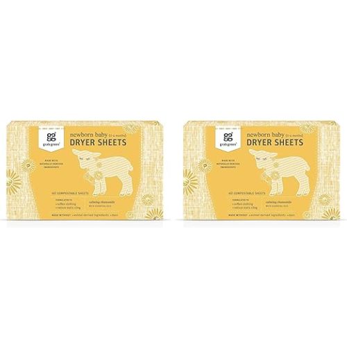 Newborn Baby Dryer Sheets (Pack of 2)