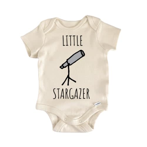 Little Stargazer Astronomy Astronomer Stars Infant Gift Baby Bodysuit