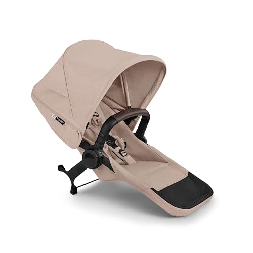 Bugaboo Donkey 6 Sibling Seat for Side-by-Side Double Stroller - Desert Taupe Melange