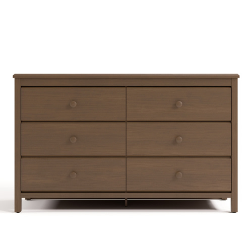 Storkcraft Alpine 6 Drawer Double Dresser