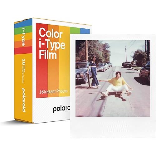 Polaroid Color Film for I-Type Double Pack, 16 Color Instant Photos (6009)