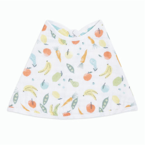 Avocado Cotton Muslin Burpy Bib | aden + anais