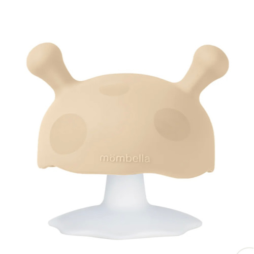 Mombella Mimi Mushroom Soothe Teether Toy For 3 Months Baby With A Fre – mombella