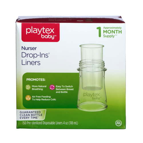 Playtex Baby Drop-Ins Liners, 4 oz, 150 Count