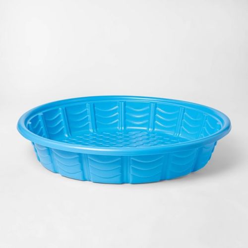 Wading Kiddie Pool - Sun Squad™ Blue : Hard Plastic Kids Pool, HDPE Material