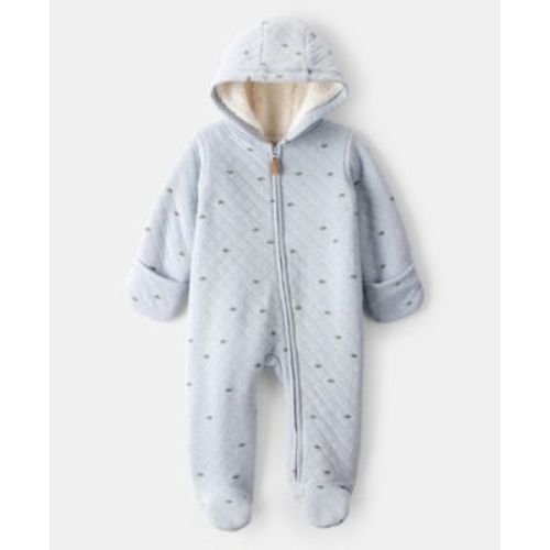 Baby Boys Long Sleeves Dinosaur Print Jumpsuit