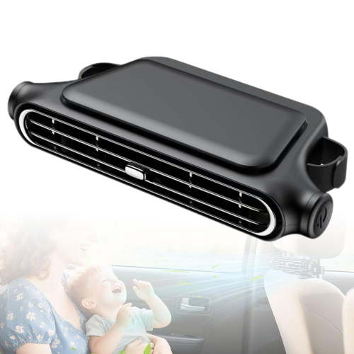 Car Seat Fan - 3 Speed Portable Vehicle Backseat Cooling Fan for Driver and Passenger, USB Powered, for Car SUV Truck RV