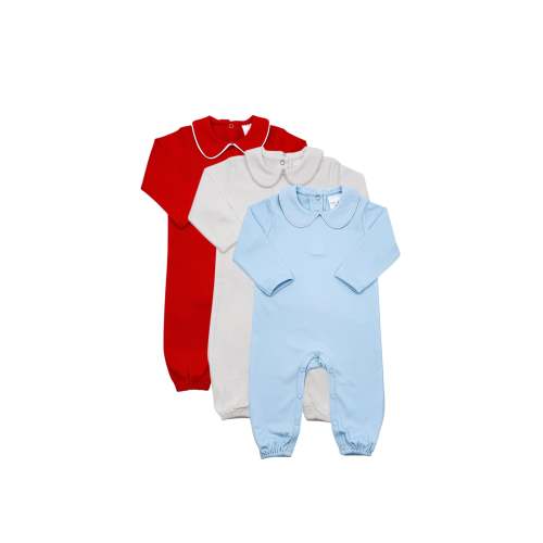 Romper - Piping Collared LS – Southern Proper Blanks