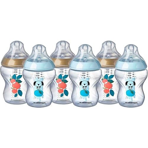 Tommee Tippee Closer to Nature Decorated Bottles,