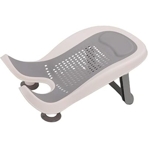 Baby Butt Washing Basin, Portable Bath Tub with Strong Suction Cups and Foldable Stand for Newborn Bathing Support, Non Slip Comfortable Design