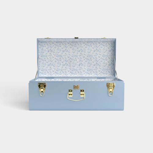 Petite Trunk - Light Blue - Petites at Play / Embroidery
