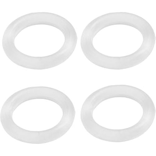 4pcs O-Rings for Medela Harmony Manual Breast Pump, Rubber Gasket Replacement Parts for Hand Breast Pump Handle