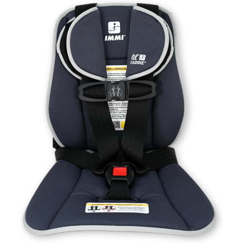 Lil’ Caddie Child Positioner for Golf Carts, 5-Point Positioner Designed to Secure Children in Golf Carts Under 15mph, Charcoal