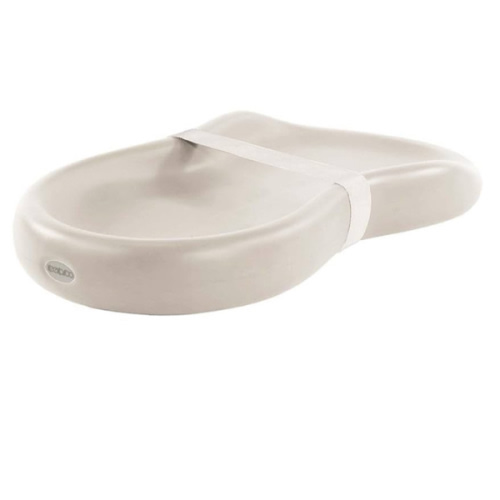 Keekaroo Peanut Changer Baby Vanilla– The Original Made in USA Easy-to-Clean Changing pad and The only Shell Over Foam, Fully Water Repellant