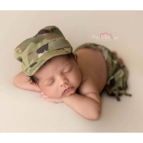 Military / Lil&#39; Trooper / Army / Air Force / Marine / Navy / Newborn Photography Props / USA