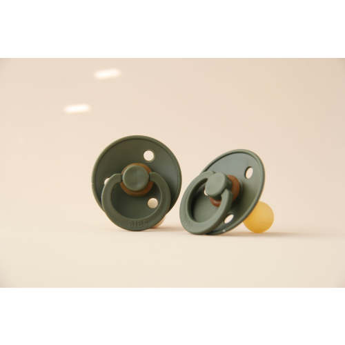 BIBS Pacifier - Hunter Green – littleCHEW