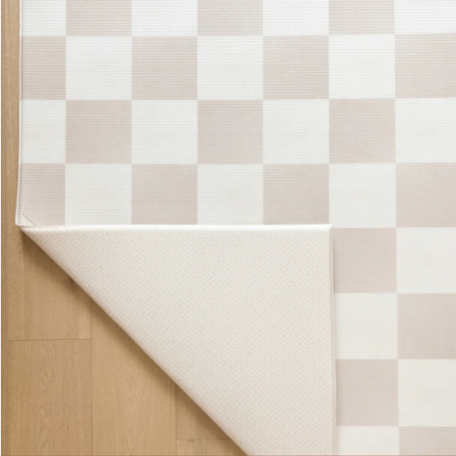 Padded Play Mat - Checkers & Herringbone