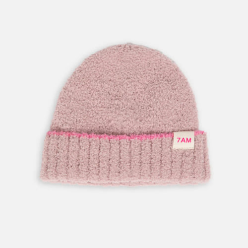 Beanie - Fuzzy (Ash Rose)