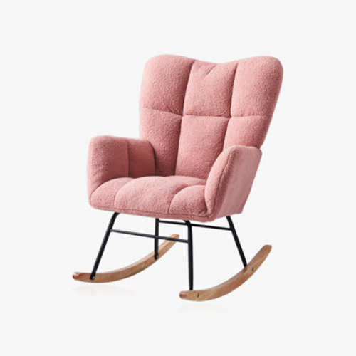 George Oliver Modern Upholstered Indoor Rocking Chair For Nursery, Living Room, Bedroom | Wayfair