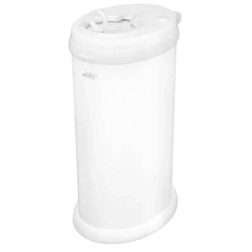 Ubbi Nappy Bin - Matte White