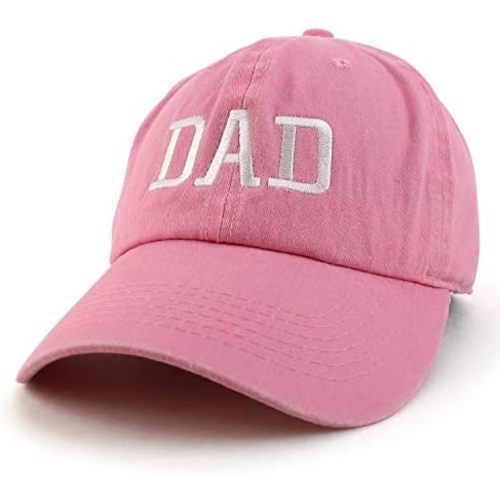 Trendy Apparel Shop Dad Embroidered Pigment Dyed Low Profile Cotton Cap