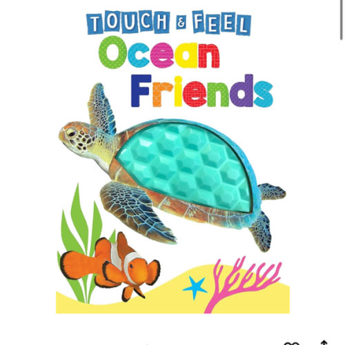 Ocean Friends - Touch and Feel Board Book - Sensory Board Book