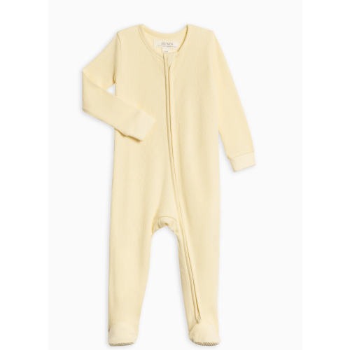Kit Ribbed Zipper Sleeper