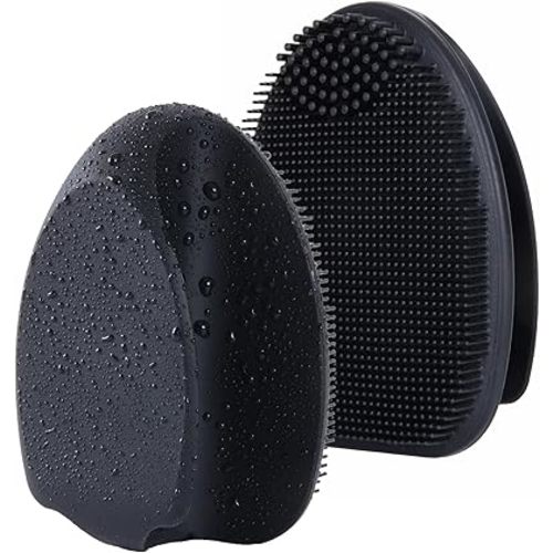 Silicone Face Scrubber,Soft Face Cleansing Brush,Face Pore Blackhead Remover Exfoliator for Face Nose Deep Cleansing Massage Makeup Removal for All Kinds of Skin Care Men Women