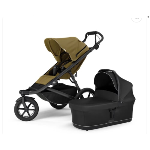 (Nutria Green) Thule Urban Glide 3 Newborn Bundle