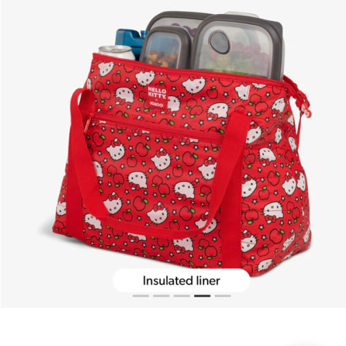 Hello Kitty® Red Apples Packable Puffer 20-Can Cooler Bag