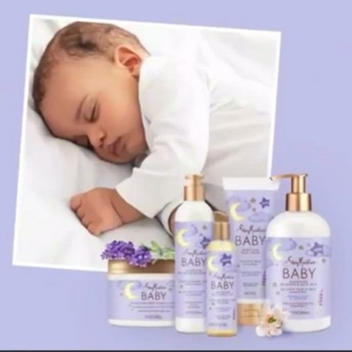 SheaMoisture Baby Nighttime Care Gift Set - 4pk: Moisturizing, Hypoallergenic, Sulfate-Free, Chamomile Scented