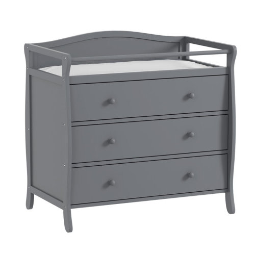 Rosalind Wheeler 3 Drawer Baby Changing Table Dresser, Nursery Station with Nursery Storage, Baby Dresser for Nursery | Wayfair