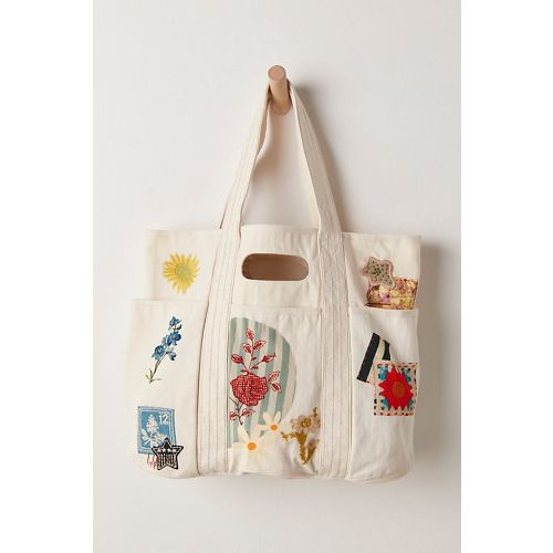 Patch Printed Caravan Tote