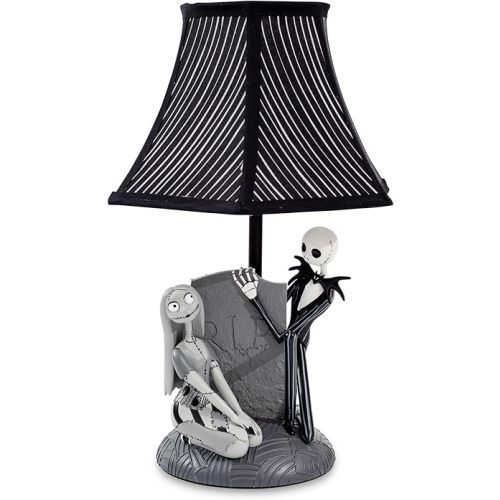 Nightmare Before Christmas Tim Burton's The Jack and Sally 15 Inch Table Lamp