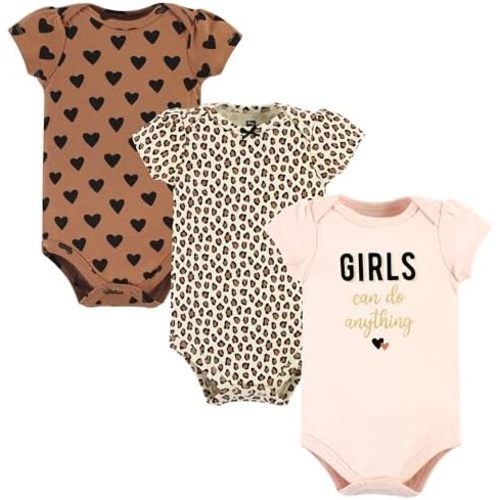 Hudson Baby Unisex Baby Cotton Bodysuits