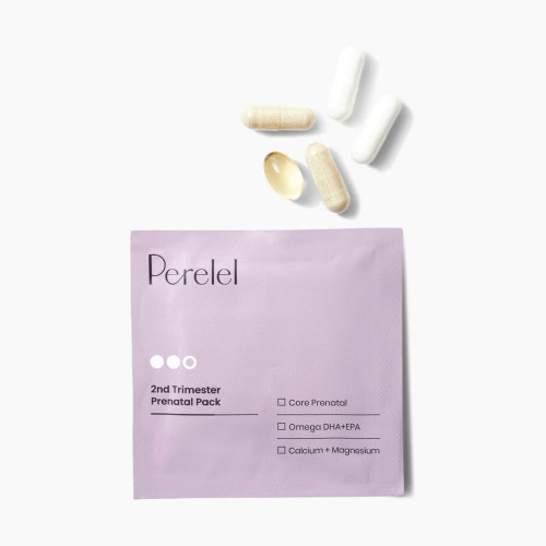 Perelel 2nd Trimester Pack - Prenatal Vitamins & Supplements - 30
