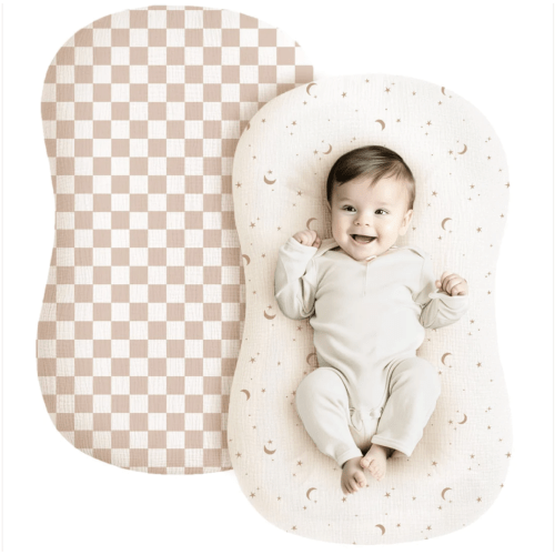 Muslin Baby Lounger Cover 2 Pack – KONSSY